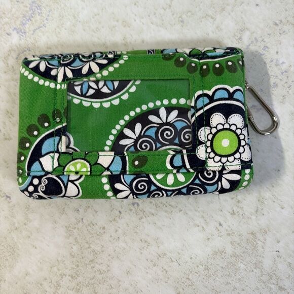 Vera Bradley Cupcake Green Quilted Wallet - Picture 2 of 5